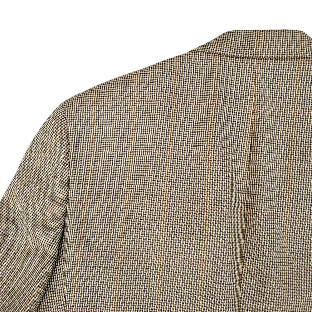 Vintage Bill Blass Ivy Prep Wool Houndstooth Blazer Jacket Sport Coat 38R? 40R?